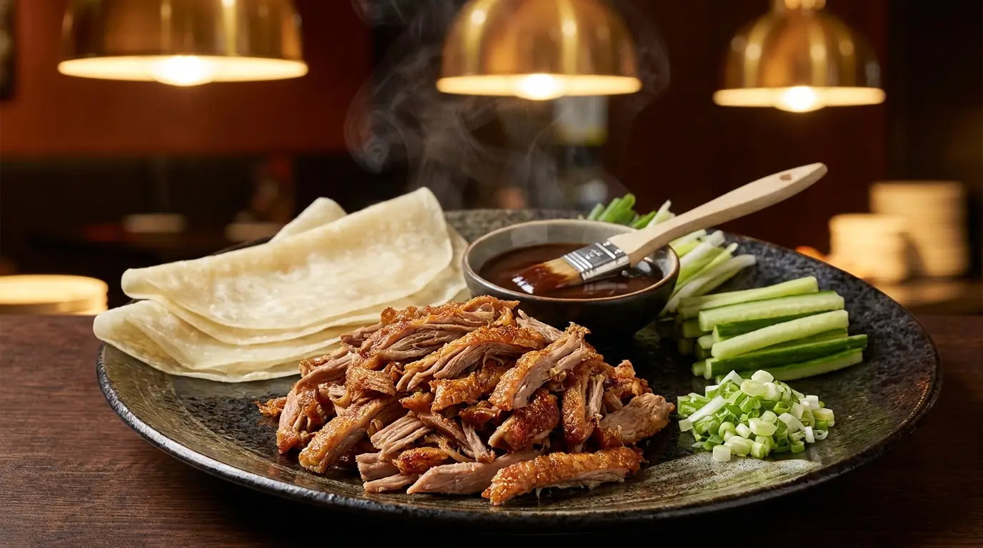 Crispy aromatic duck